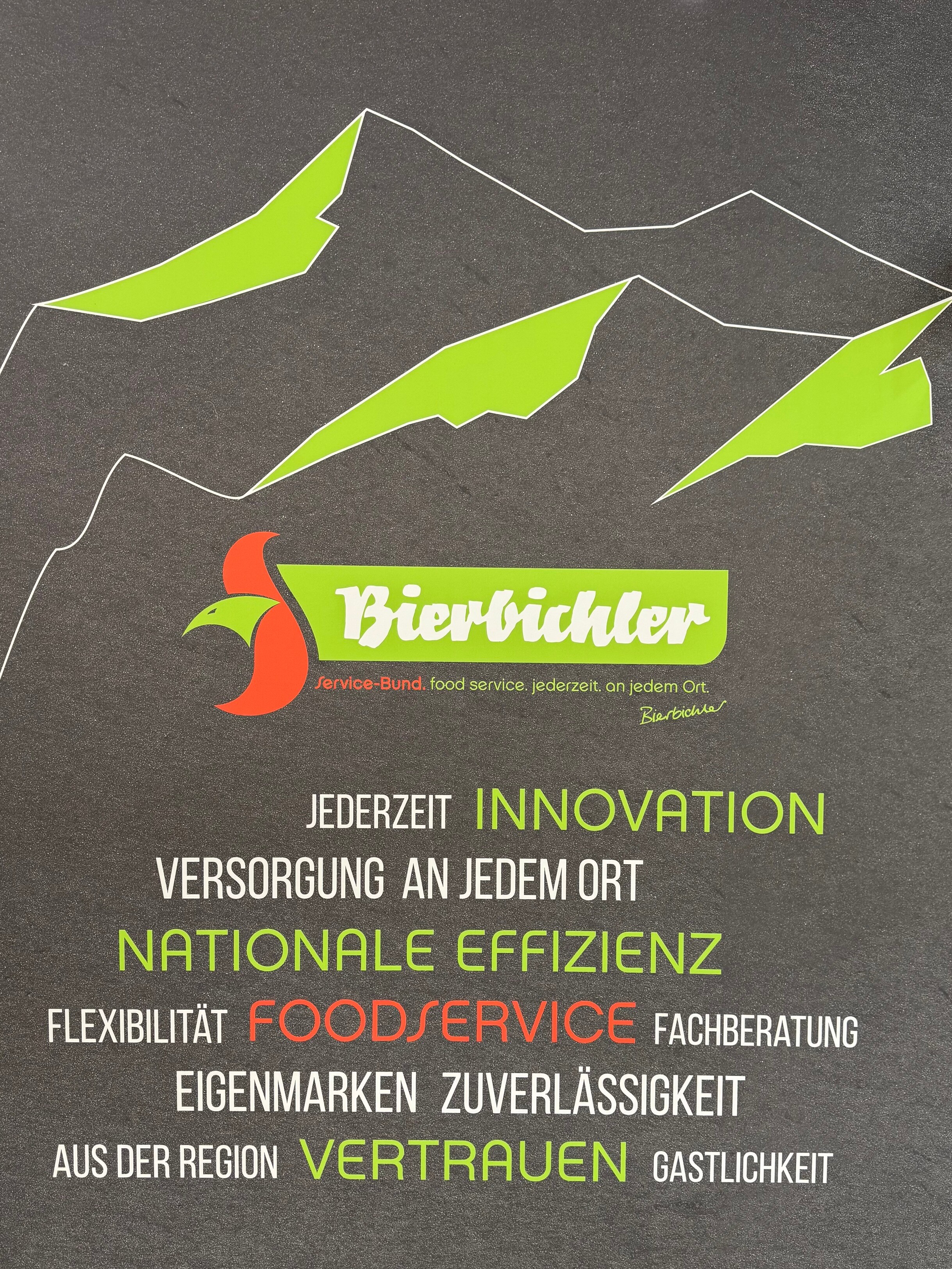 Bierbichler Messestand Front