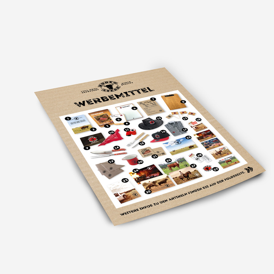 MockUp Rodeo Werbemittel MockUp Rodeo Werbemittel