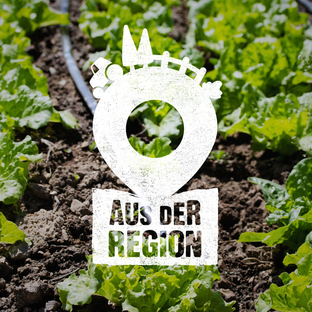 leckeres aus der Region, egal ob Pommes und Fleisch, Gemüse oder Veganes
