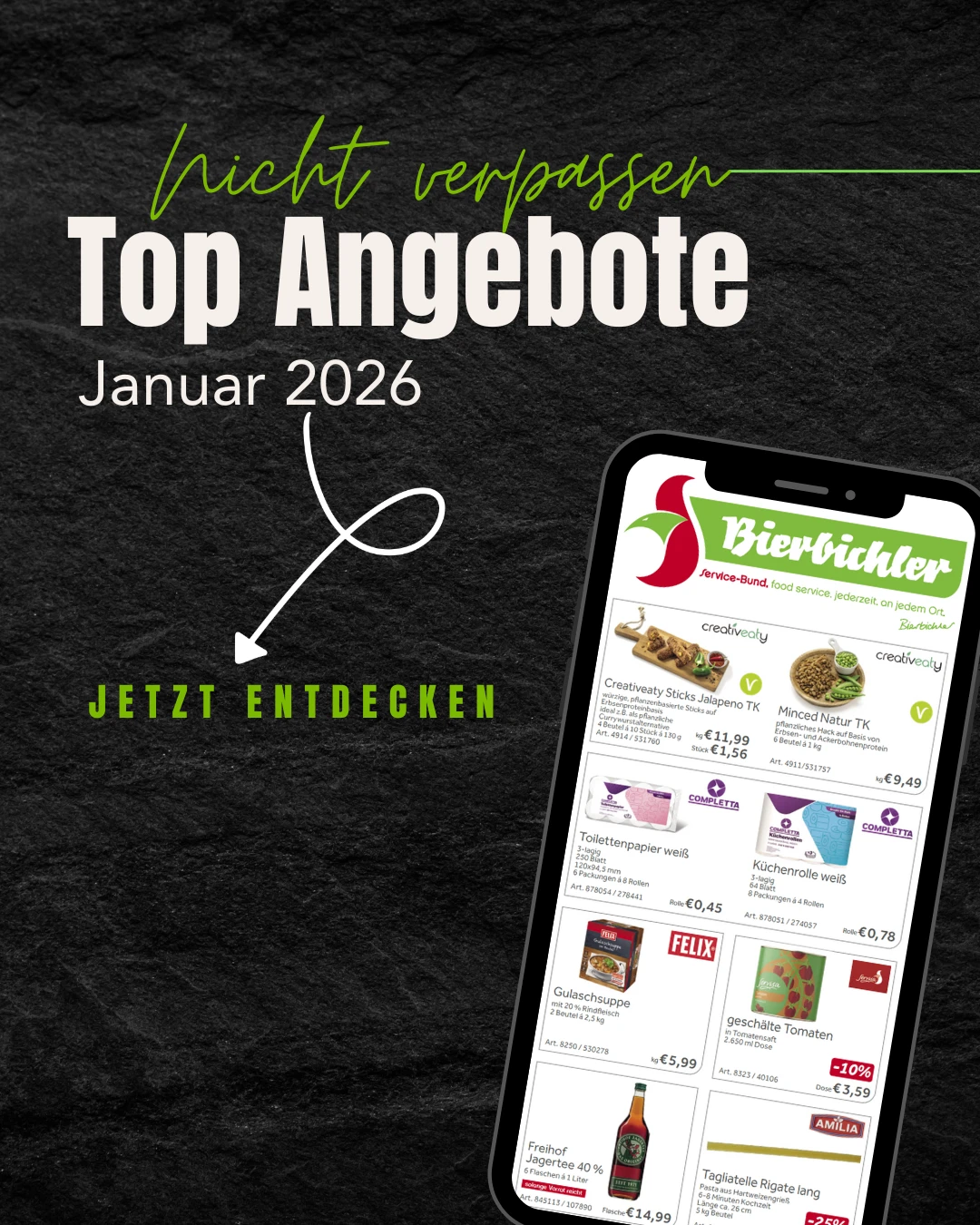 Hinwweis zu unseren Top Angeboten