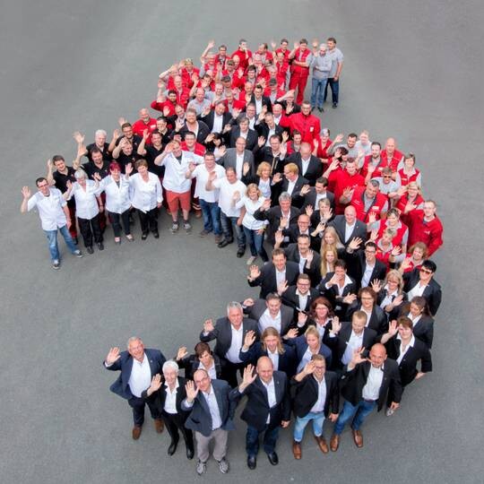 Frischfisch auf Eis - schön dekoriert