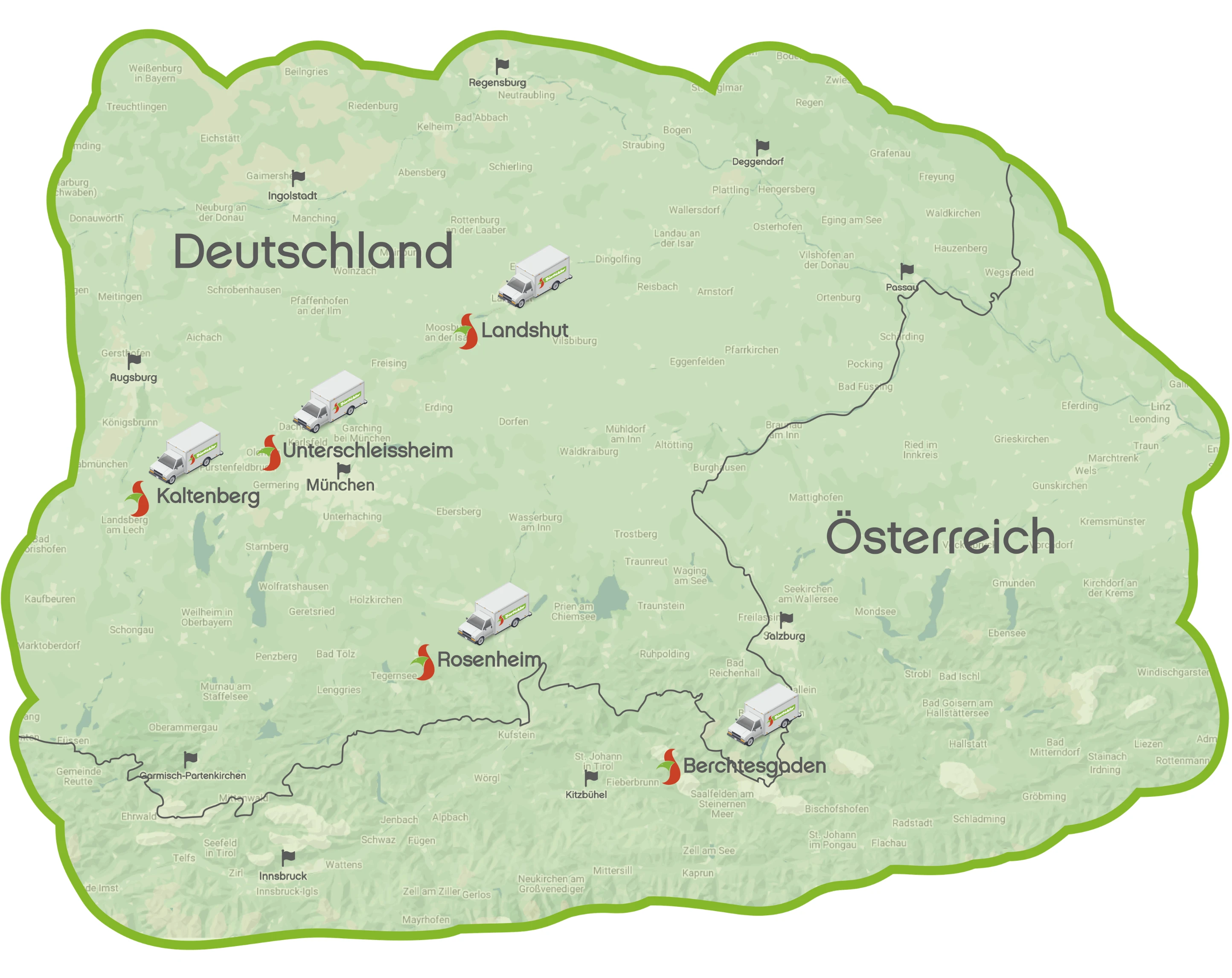 neue Standorte von Bierbichler