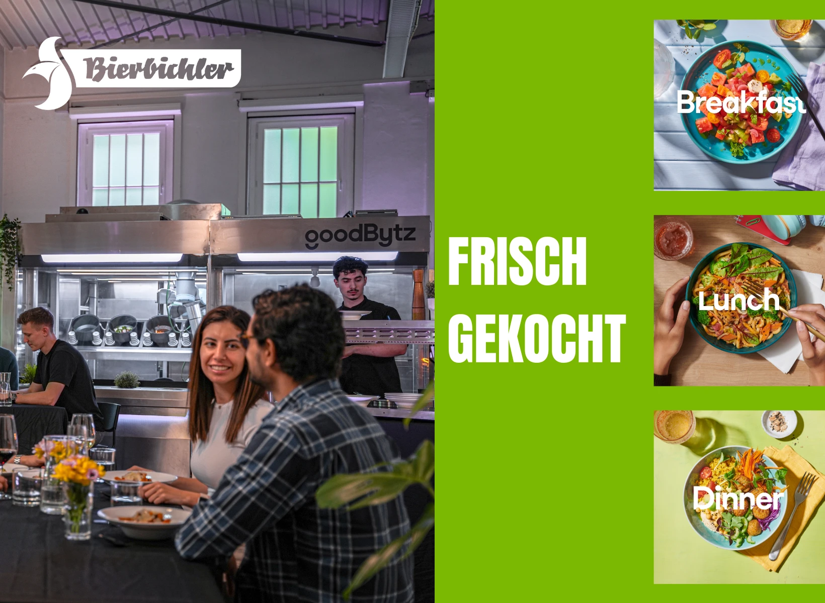 Die Zukunft steht vor der Tür - mit dem Kochroboter vom Bierbichler: Frisch gekocht für Ihre Mitarbeitenden, Bewohner und Patienten... so einfach kann es sein